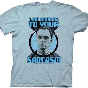 [XL]The Big  Bang Sheldon Sarcasm Men SS T shirt